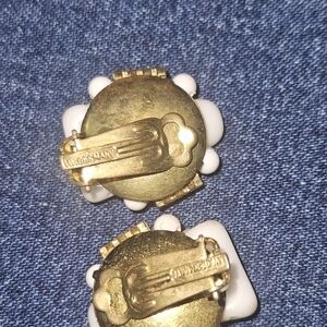 West Germany Clip On Earings